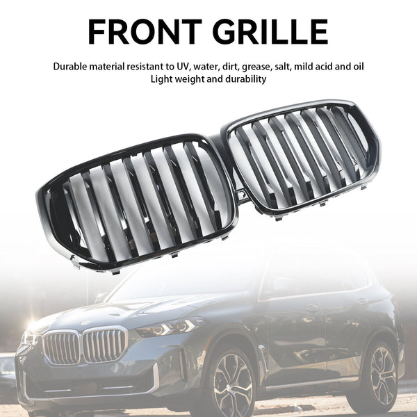 2024+ BMW G05 X5 LCI Gloss Black Front Bumper Grille Grill Genérico