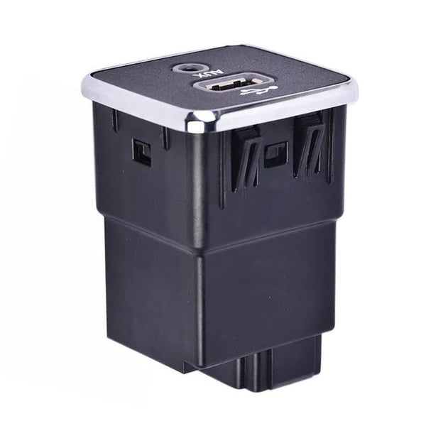 2017-2021 Jeep Compass Cherokee Front Charging Port USB AUX ACC 53224228 5XG28DX9AC Generic