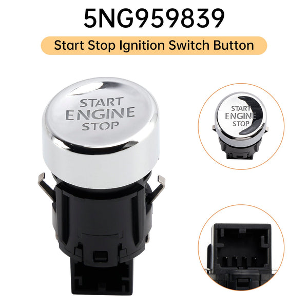 2016-2024 Volkswagen Tiguan Start Stop tændingskontaktknap 5ng959839 Generisk