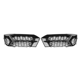 2017-2020 Audi A3 Front Bumper Grill Fog Light Cover Lamp Frame Trim