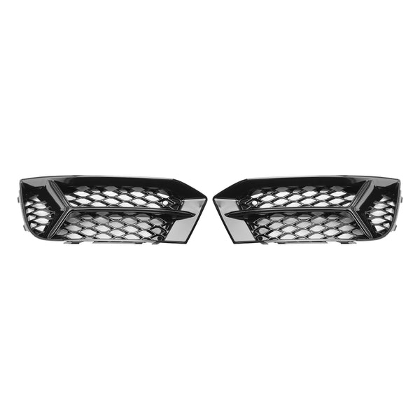 2017-2020 Audi A3 Front Bumper Grill Fag Light Cover Lamp Frame Trim