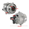 2005-2009 Hyundai Santa FE CM 2,2L bakre differential viskös koppling 47800-39300 Generic