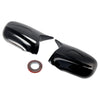 Side Mirror Covers Rearview Housing Black for Lexus IS250 IS350 2006-2012
