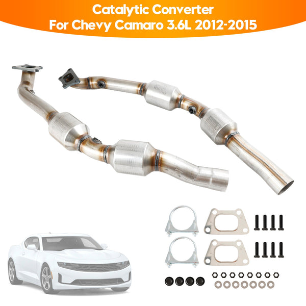 Chevy Camaro 3.6L 2012-2015 Convertisseur catalytique gauche et droit générique