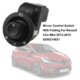 2013–2015 Renault Clio Mk4 Spiegelsteuerschalter mit Klappfunktion 8200214921 Generisch