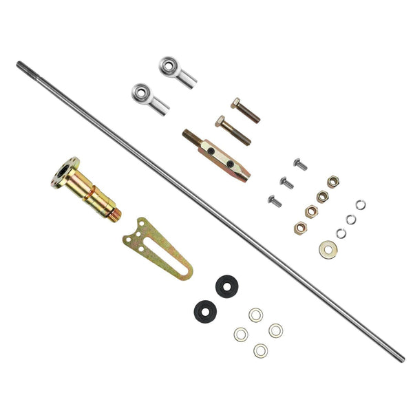 1986-1992 Lincoln Mark VII AOD Transmisión Kit de varillaje de cambio de columna ajustable de 21