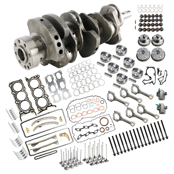 2013-2019 Hyundai Santa Fe 3.3L G6DH 3.3L Kit de revisão de reconstrução de motor com hastes de virabrequim, sincronização genérica