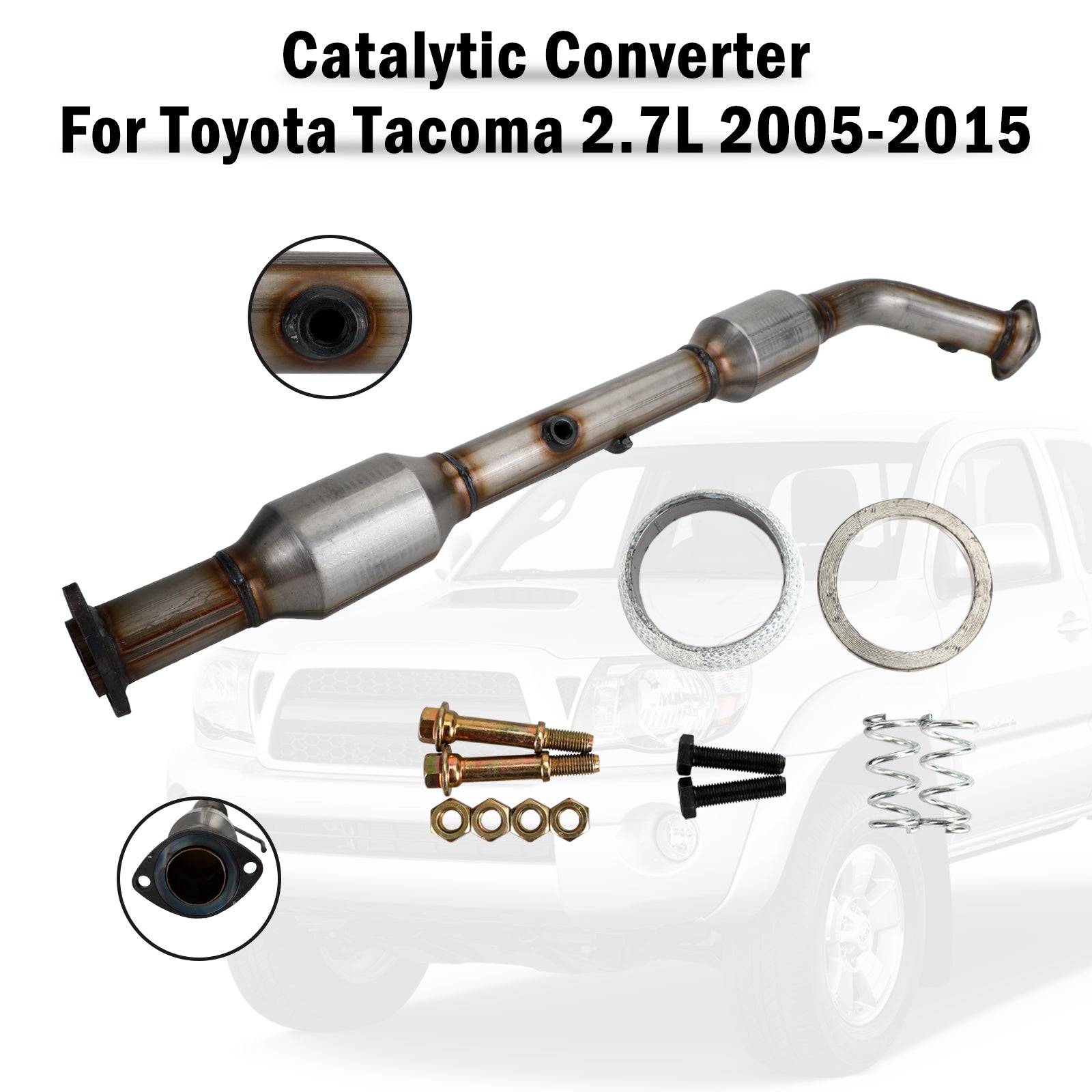 2007-12 conversor catalítico 54702 da exaustão de Tacoma 2.7L Toyota
