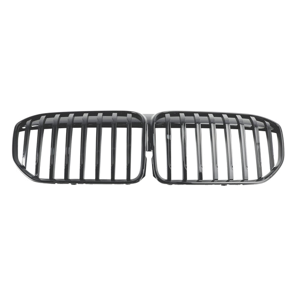 2019-2022 BMW 7 Series G12 Long-Wheelbase Version Facelift Gloss Black Front Grill Grille Generic