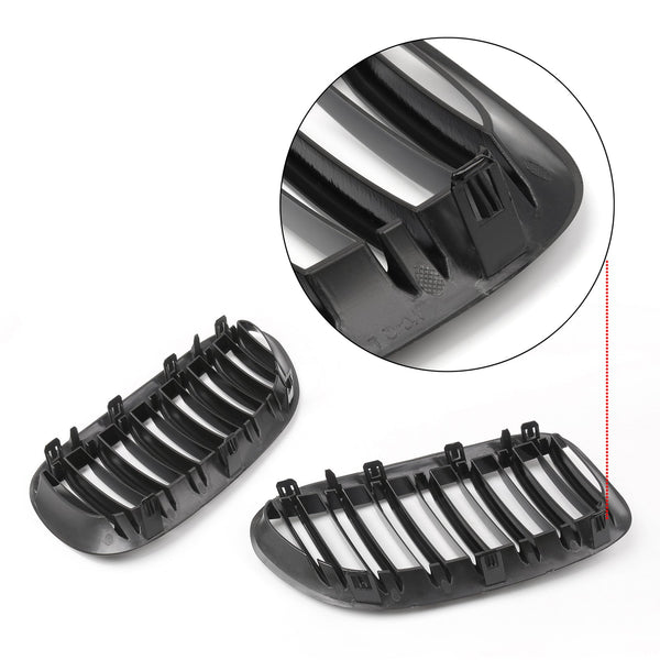 Par foran støtfanger pansergrill for BMW E63 E64 M6 645Ci 650i 2004-2010