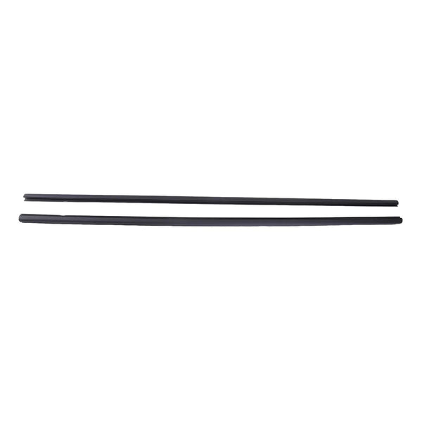 2PCS L&R Side Door Window Belt Trim Molding For Honda Civic Coupe (2Dr) 06-11
