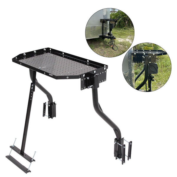 RV Trailer Tray A-Frame Cargo Carrier For Outdoor and Generator Storage Generic