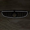 Mercedes Benz Classe C 2015-2021 W205 C200 C250 C300 C350 Griglia paraurti anteriore nera con LED generico
