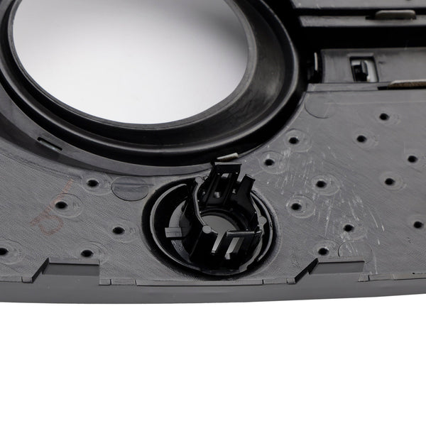 2013-2015アウディQ3 RSQ3スタイルハニカムフロントフォグライトカバーグロスブラックジェネリック