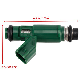 1PCS Fuel Injector 1X43-AB Fit Jaguar X-Type 3.0L 2002-2008 V6 2.5L 1955004011