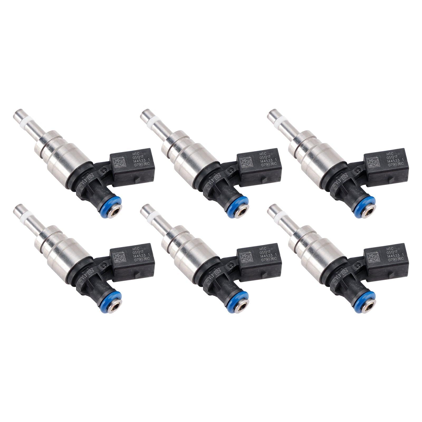 6 pezzi iniettore di carburante per Audi A4 A5 A6 Q5 3.2L V6 06E906036E 079906036C