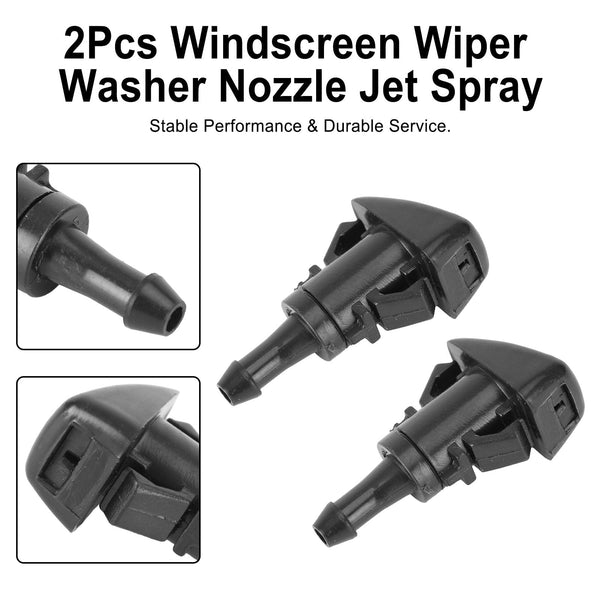 2007-2012 Dodge Caliber 2Pcs Windscreen Wiper Washer Nozzle Jet Spray 5116079AA Generic