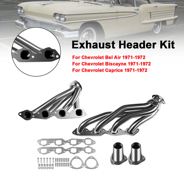 1971-1972 Chevrolet Corvette/Impala/Chevelle/Caprice 6.6L Exhaust Manifold Shorty Header