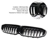 2019-2022 BMW 3-serie G20 Glossy Black Kidney Grille Grill 51138072085 Generisk
