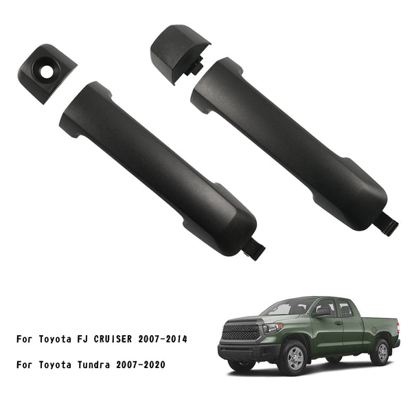 2007-2020 Toyota Tundra 2 manijas de puerta exterior negras 69210-0C010 69217-0C010 genérico