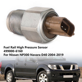 2005-On Nissan Navara D40 2.5DCI Fuel Rail High Pressure Sensor 4990006160 Generic