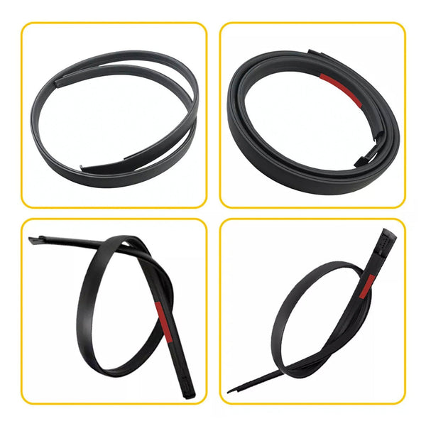 2007-2020トヨタツンドラダブルキャブ2PCSルーフドリップモールディングトリム左＆右側ラバー768679409158 75552-050ジェネリック