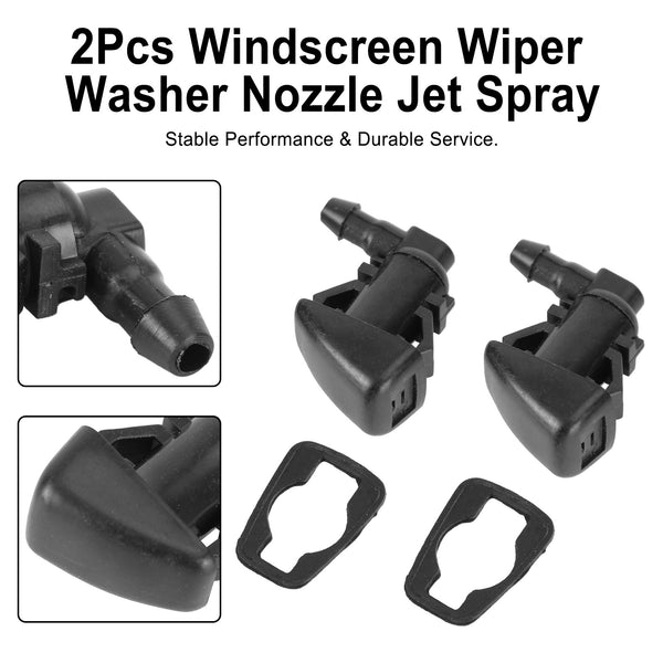 2007-2011 Dodge Nitro 2pcs limpador de pára-brisas bico jato spray 55157319AA 68260443AA genérico