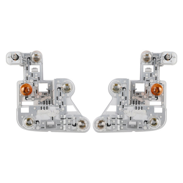 2007–2010 Mercedes-Benz W204 C-Klasse venstre + høyre baklyktpæreholder med pærer A2048201500 A2048201600 Generisk