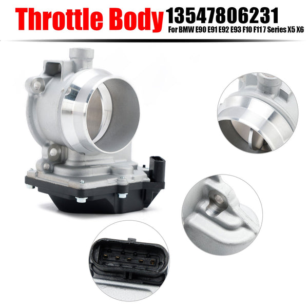 2010-2012 BMW F01,F02,F03,F04 740d xDrive 3.0L N57 D30 B Saloon Throttle Body 13547806231