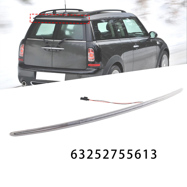 2007-2014 Mini Cooper Clubman R55 Wagon Third Brake Light m/ Clear Lens 63252755613