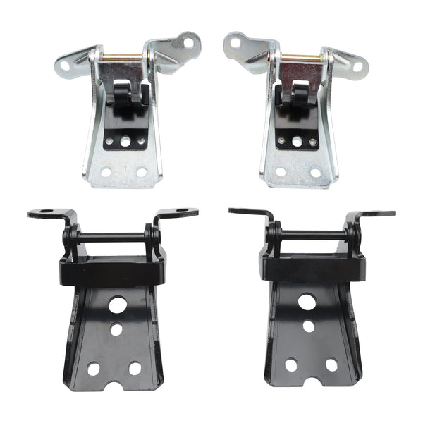 Bisagra de puerta superior e inferior para camión Ford F150 1980-1996, 4 piezas, bisagra de puerta superior inferior delantera 925-066 925-068 genérica