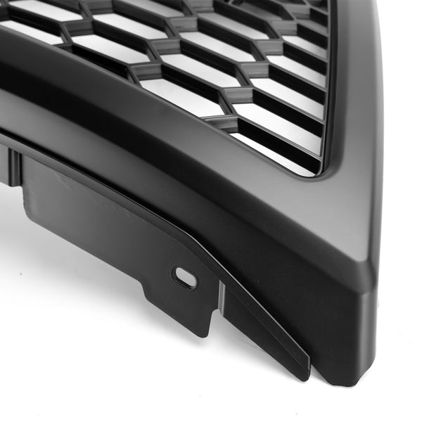 Vorderer oberer Stoßstangengrill, passend für Ford Explorer 2012–2015, mit grauen Lichtern