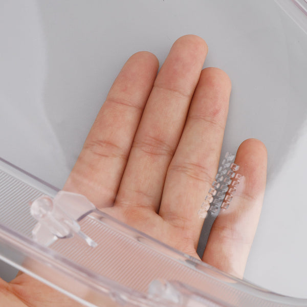 Klare Linsenabdeckung für den linken + rechten Frontscheinwerfer für Nissan Murano 2015–2018