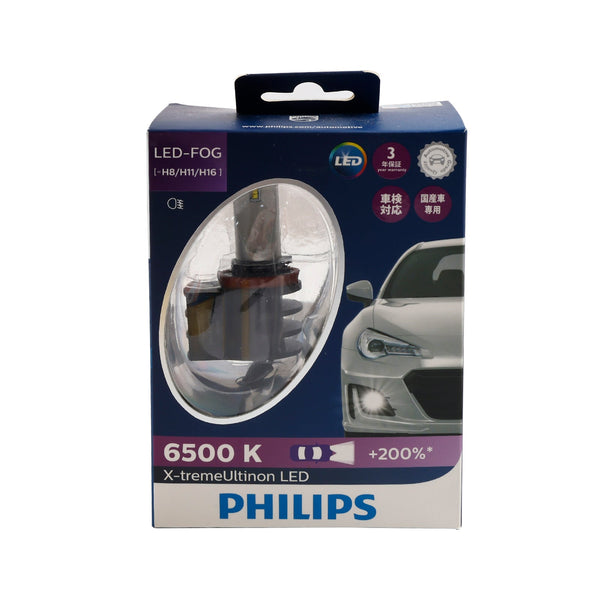Philips Car Light LED-FOG 12V10W 6000K H8/H11/H16 12834UNIX2 GENICO