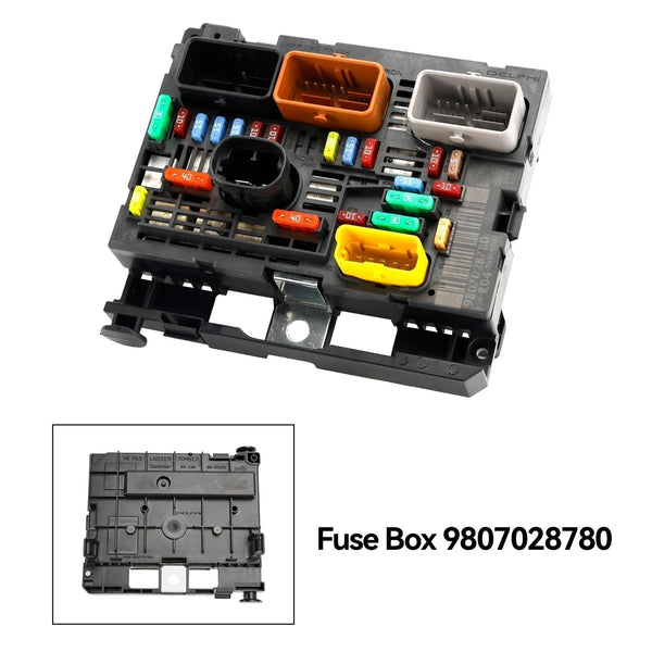 2008+ Peugeot 807 (EB_) Fuse Box BSM 9807028790