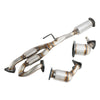 2009-2014 Nissan Maxima 3.5L All Three Catalytic Converter Flex Y-Pipe