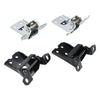 Bisagra de puerta superior e inferior para camión Ford F250 1980-1997, 4 piezas, bisagra de puerta superior inferior delantera 925-066 925-068 genérica