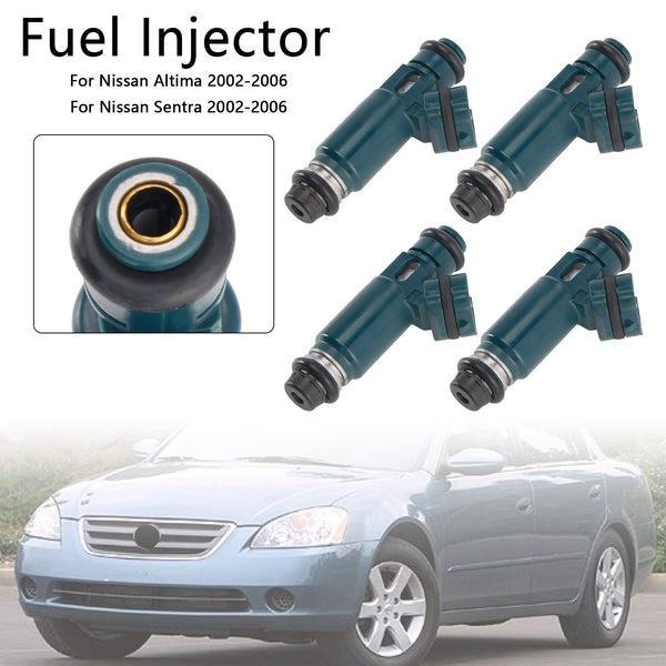 4PCS Fuel Injector 195500-4390 Fit Nissan Altima Sentra 2.5L 2002-2006