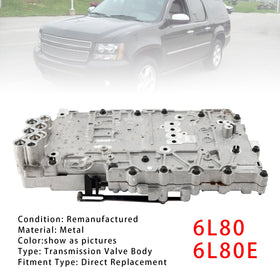 6L80 6L80E Valve Body For Sierra 1500