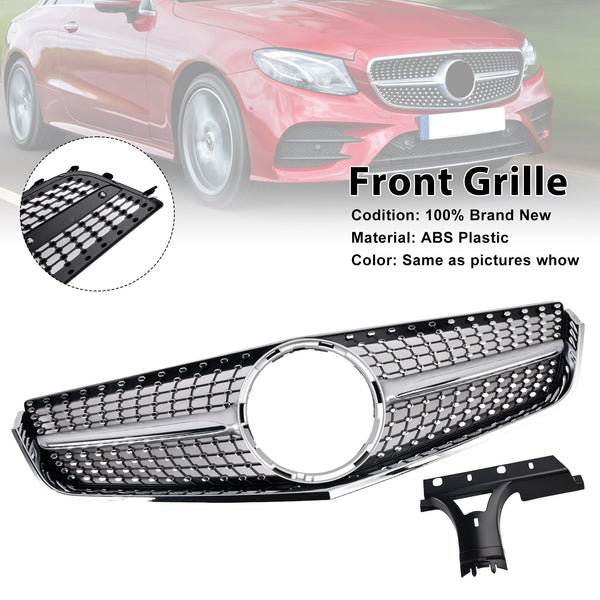 Front Bumper Grille Grill Fit Mercedes E-Class W207 C207 2009-2013 Coupe