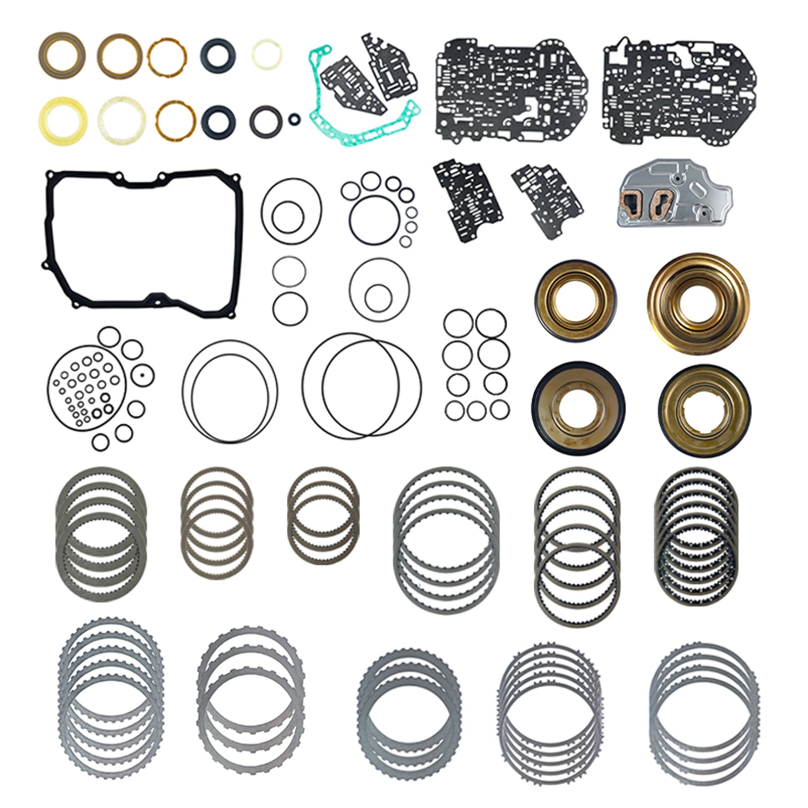 Set di guarnizioni e frizioni per kit di ricostruzione Master trasmissioni Audi A4 2.0L 2006-2010 09G TF60SN