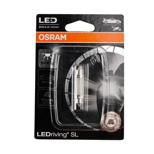 OSRAM Car Light LEDriving SL C5W41MM 12V 0.6W 6000K 6413DWP Generic