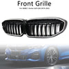 2019-2022 BMW 3-serie G20 Glossy Black Kidney Grille Grill 51138072085 Generisk