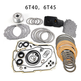 2012-up GM Gen 2 Transmission Rebuild Kit Master less Steels 6T40 6T45