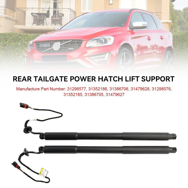 10.2013-02.2017 Volvo XC60 I SUV (156) T5 2PCS Power Liftgates Lift Support 31386705 31386709