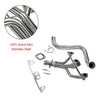 Collettore Jeep Wrangler TJ 1997-1999 2.5L L4 in acciaio inossidabile generico