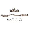 2011-2015 Chevy Cruze 1.4L Both Front & Rear Catalytic Converters Direct Fit