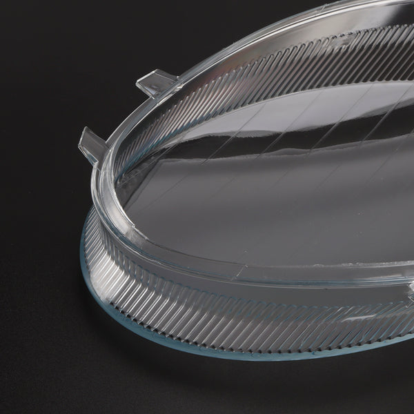 2Pcs Headlight Shell Lens Cover+Glue For Benz W230/R230 SL500 SL600 2003-08