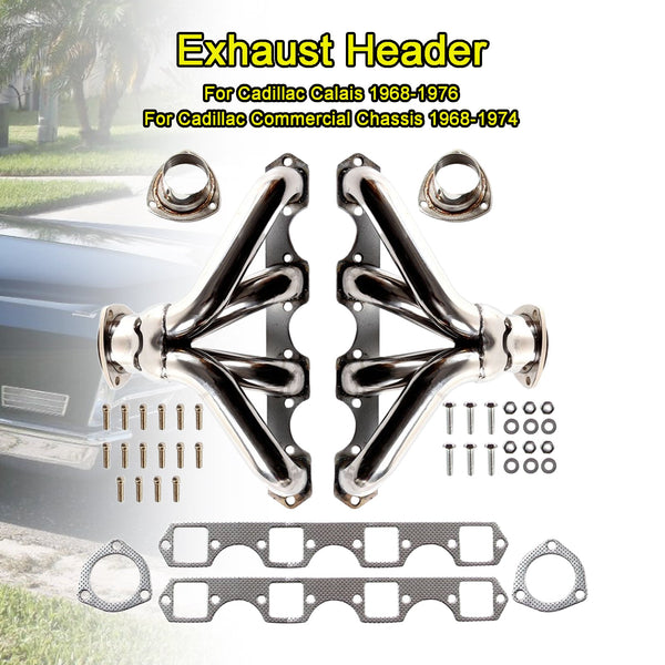 1968-1974 Cadillac Commercieel Chassis Uitlaatspruitstuk Algemeen