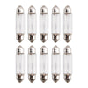 OSRAM 10PCS LETIBULNÍ ŽÁVA LAMPE C5W SV8.5 24V 3W 6421 Generic